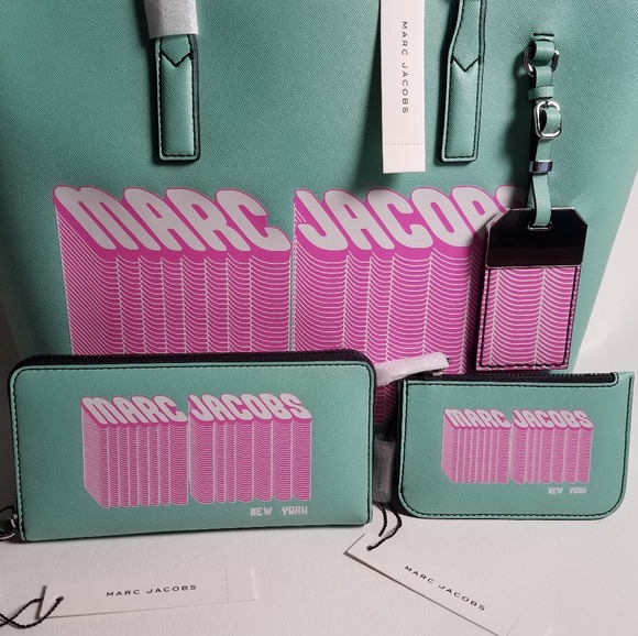 Marc Jacobs Handbags - Marc Jacobs Tote, Wallet and Zip Card Case